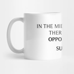 Sun Tzu Quote Mug